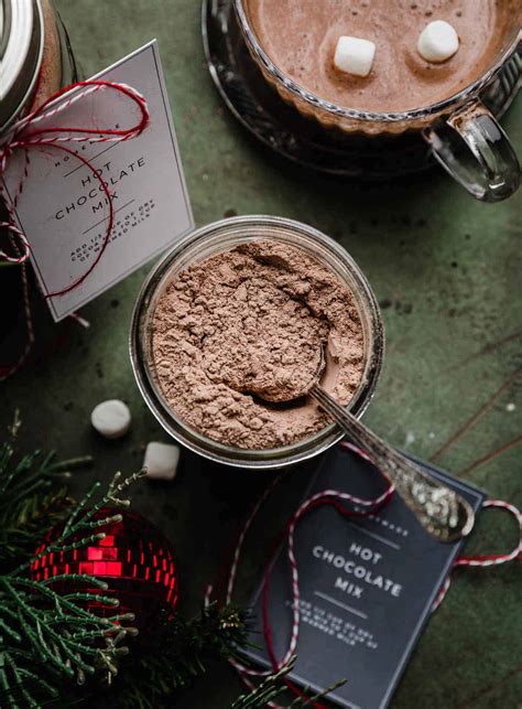 Homemade Hot Cocoa Mix Salt Baker