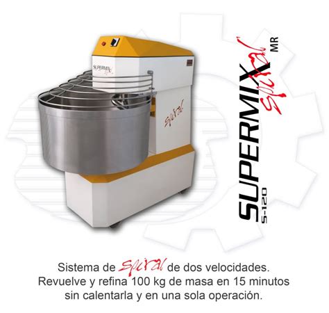 Amasadora Refinadora Supermix S Ingemex