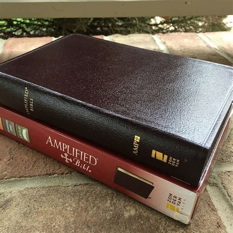 Amplified Bible Large Print Classic Etsy