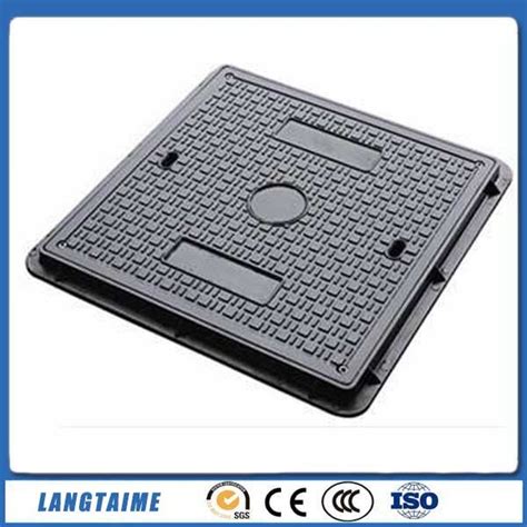 High Quality 600 600mm BMC SMC Composite Square Manhole Cover China