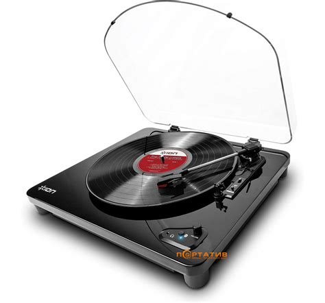Проигрыватель винила ION Air LP Black купить в Киеве, Украине. Цена ...