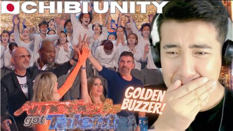 Reaction Golden Buzzer Chibi Unity Delivers The Perfect Agt