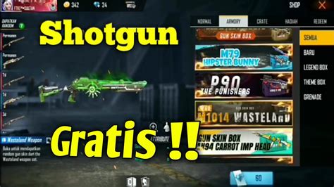 CARA MENDAPATKAN SHOTGUN INCUBATOR M1014 INCUBATOR GRATIS FREE FIRE