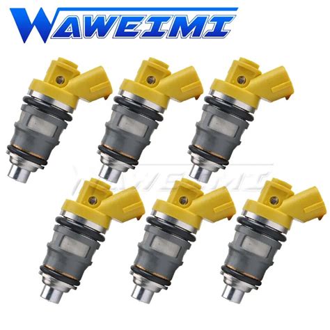 Waweimi Pieces Fuel Injector For Toyota Supra Jza Jzgte