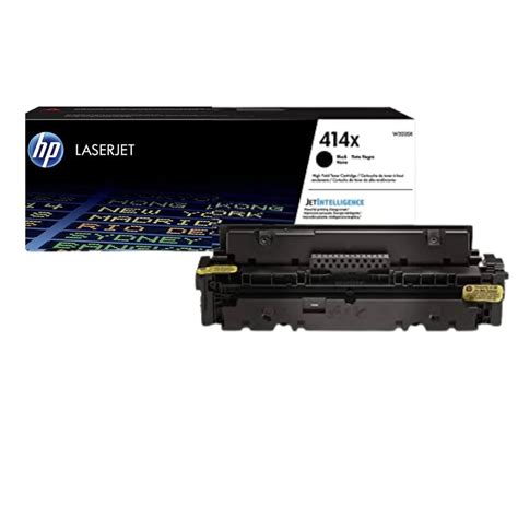 HP 414X Alto Rendimiento Negro Original LaserJet Cartucho De