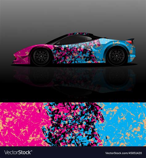 Car wrap designs Royalty Free Vector Image - VectorStock