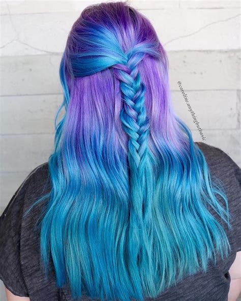 Mermaid Hair Trend Has Women Dyeing Hair Into Sea Inspired Colors