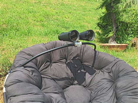The Ultimative Home Built Binocular Observing Chair Binoculars