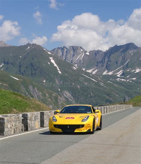 Ferrari Yellow Ferrari Take Part In The Cavalcade 2018 Event Along