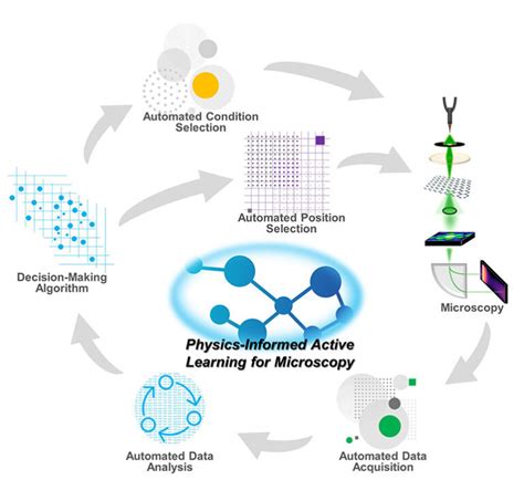 Physics Informed Active Learningdriven Autonomous Microscopy For