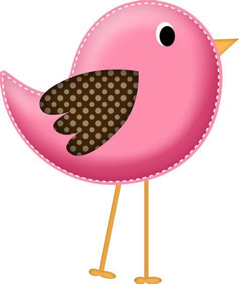 Download Photo By Daniellemoraesfalcao Cute Pink Bird Clipart Png Image With No Background