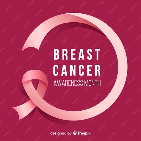 Premium Vector October Breast Cancer Awareness Month Campaign