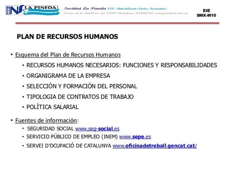 Plan De Recursos Humanos