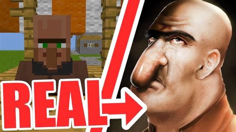 Aldeão Do Minecraft Na Vida Real - Aldeano De La Vida Real De Minecraft