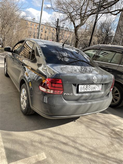 Фонари Polo Sedan GT — Volkswagen Polo Sedan, 1,6 л, 2011 года ...