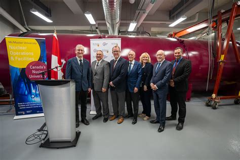 McMaster celebrates launch of new Canadian Neutron Beam Laboratory