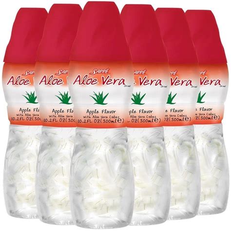 Aloe Vera Juice Apple Flavored Aloe Vera Drink With Pure