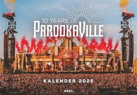 Der Offizielle Parookaville Kalender Spiralbindung Stephans