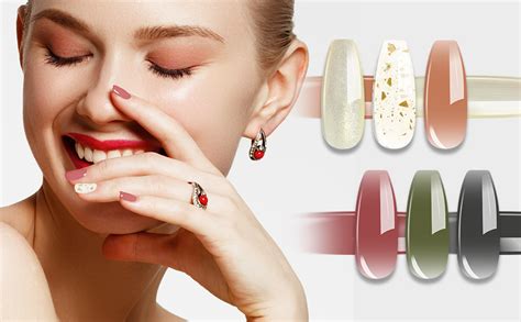 Ytd Likomey Nude Gel Nail Polish Kit Translucent Neutral Colors With Base And Top Coat Set