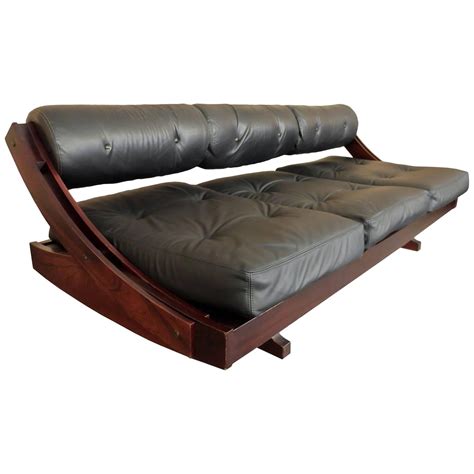 Leather Daybed Sofa Baci Living Room