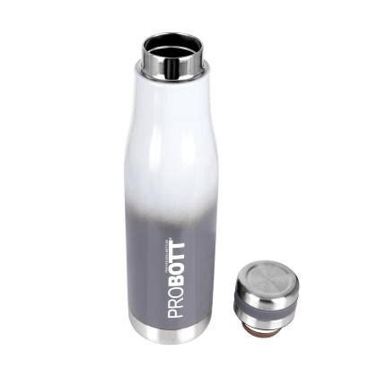 Probott Thermosteel Vacuum Flask Hot Cold Water Bottle Ml Grey Pb Jiomart