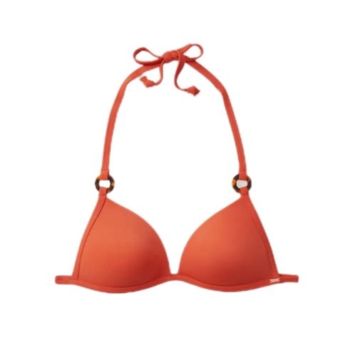 Victoria S Secret Swim Brand New Victorias Secret Set Pushup Triangle Bikini With Ring Top