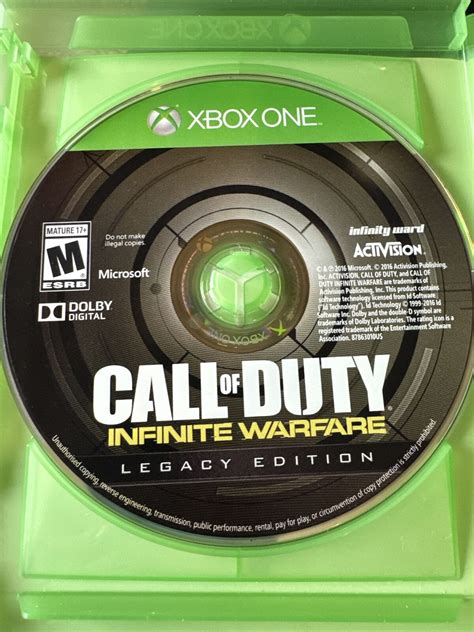 Call Of Duty Infinite Warfare Legacy Edition Xbox One Modern Warfare