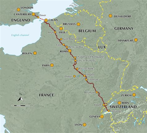 wandelgids Via Francigena pilgrim route - Part 1, Walking the - Part 1