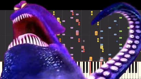 Impossible Remix Kraken Theme Hotel Transylvania 3 Piano Cover