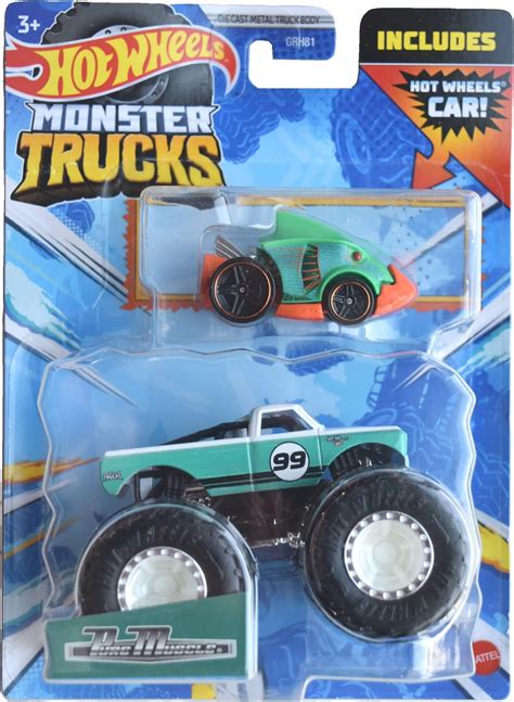 Hot Wheels Monster Trucks New For 2024 164 Scale Crush