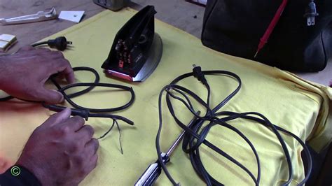 Old Black And Decker Iron Cord Replacement Youtube