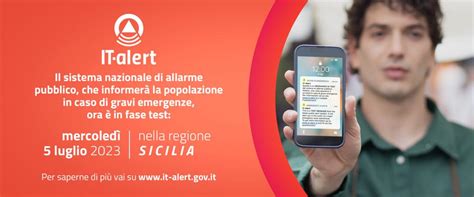 Luglio Sicilia Sotto Allarme Il Messaggio It Alert Sui