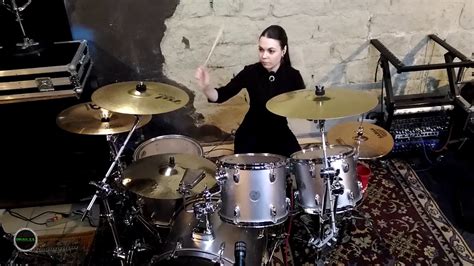 Юля Галактионова Avril Lavigne Complicated Drum Cover Youtube