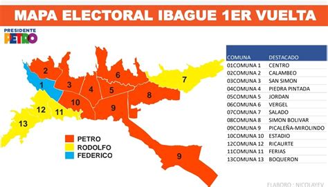 Alejandro Zuluaga S On Twitter As Qued El Mapa Electoral Por