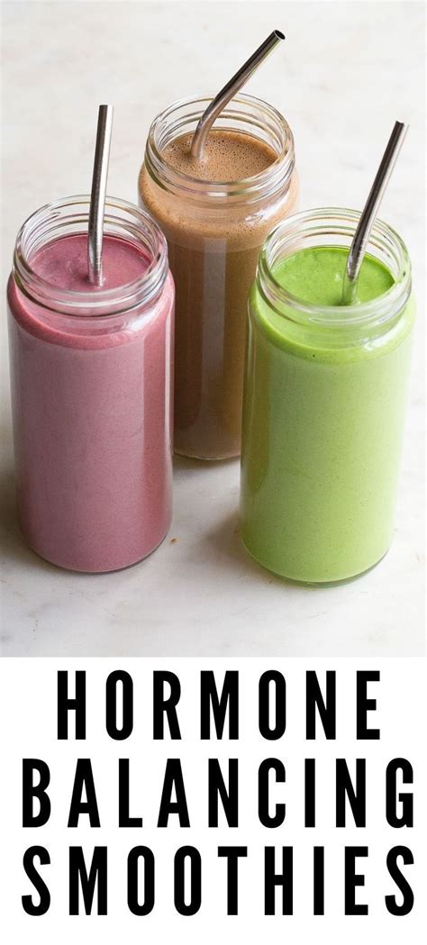 Hormone Balancing Smoothies Wholesomelicious Recipe Vegan