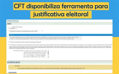 Justificativa De Aus Ncia Na Elei Es De De Abril De Conselho