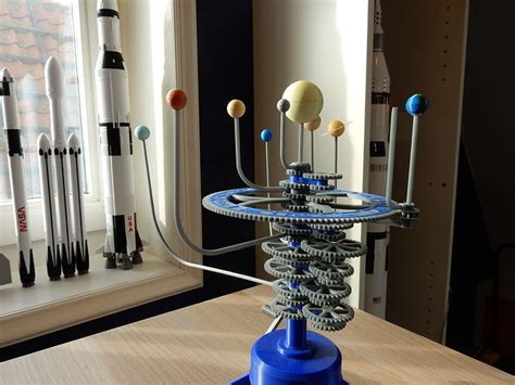 Solar System Planetarium 3D model 3D printable | CGTrader