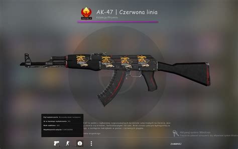 Ak Czerwona Linia Ft Csgo Opalenica Kup Teraz Na Allegro