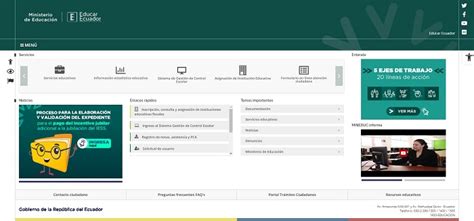 Ingresar Plataforma de Gestión Escolar EducarEcuador