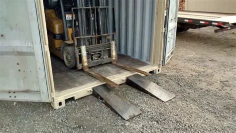 Heavy Duty Steel Ramp Urban Shipping Containers