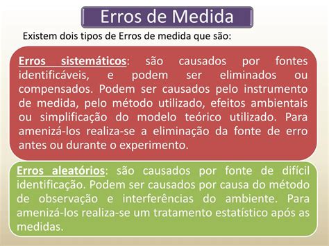 O Que São Erros De Medida - O Que São Erros De Medida - FDPLEARN