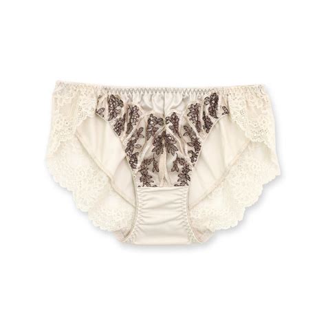 フランデランジェリー fran de lingerie 大人のリュクスデザインデイリー使いに必須 レーシーメイクブラ ショーツ返品不可商品 ホワイト ファッション通販