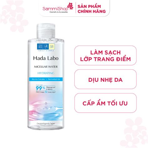 Hadalabo Nước tẩy trang dưỡng ẩm Micellar Water Hydrating 240ml ...