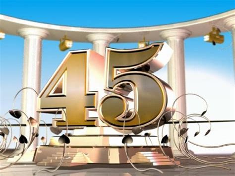 С юбилеем, 45 лет - online presentation