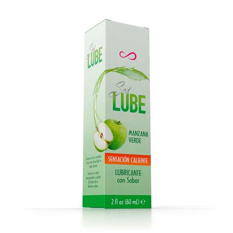 Sex LUBE 60 Ml Manzana Verde Lubricante Saborizado Bousens Buenas