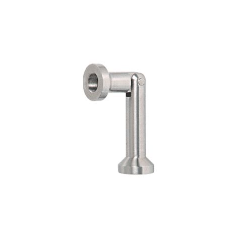 Crl Sgf Bgg Brushed Stainless Single Pivot Glass To Glass Swivel