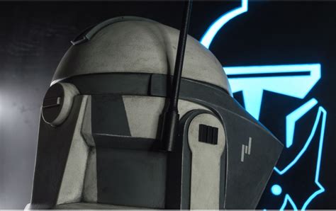 Shock Trooper Kamino Guard Officer Phase 2 Helmet Cw Premium Replica