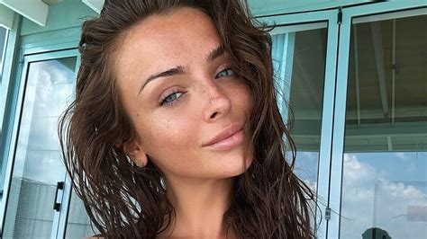Love Island S Kady McDermott Shows Off Her Jaw Dropping Figure In A Skimpy White Bikini As She