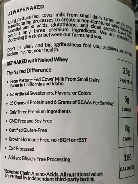 Naked Whey Protein Powder Review Is It Worth The Hype