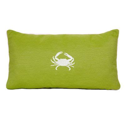 Nantucket Bound Crab Melon Indoor Outdoor Lumbar Pillow Wayfair